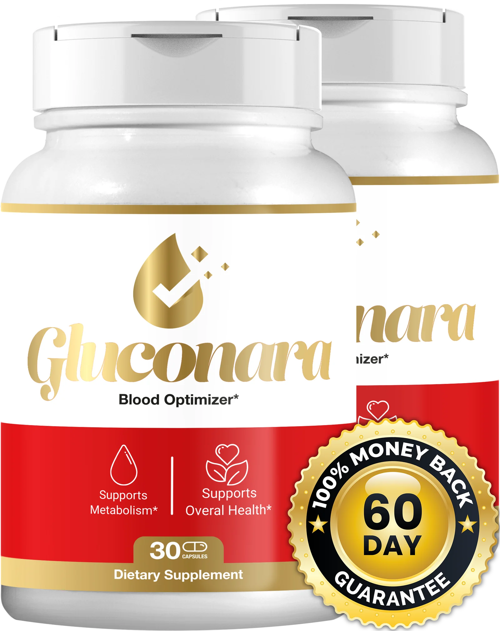 Gluconara 2-bottle starter package