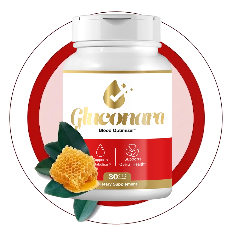 Gluconara Gluconara blood sugar support supplement bottle